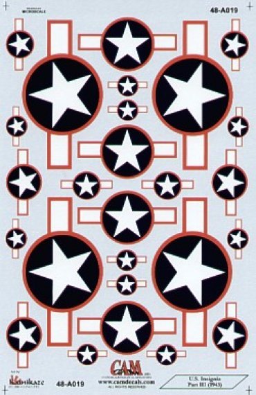 1/48 US National Insignia Part 3. 1943