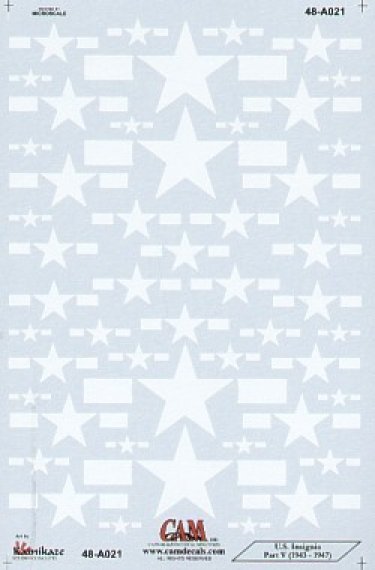 1/48 US National Insignia Part 5. 1943-47