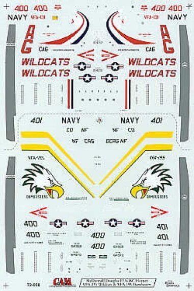1/72 McDonnell Douglas F/A-18C VFA-131, VFA-195