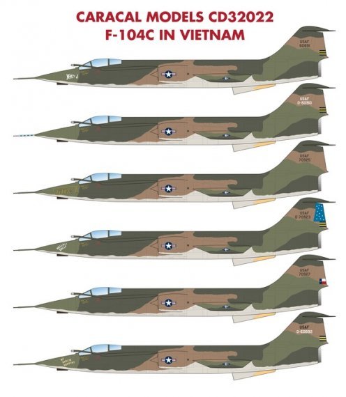 1/32 Lockheed F-104C in Vietnam