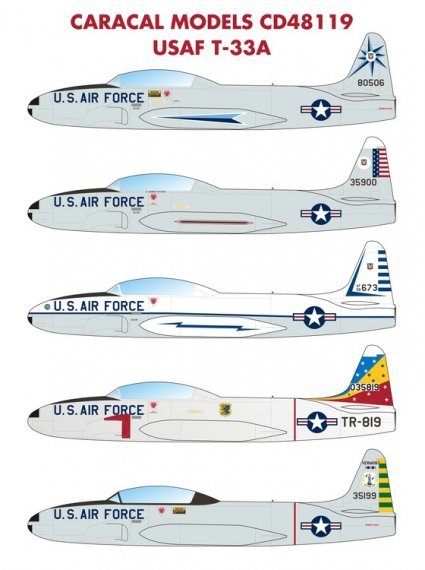 1/48 USAF Lockheed T-33A Shooting Star