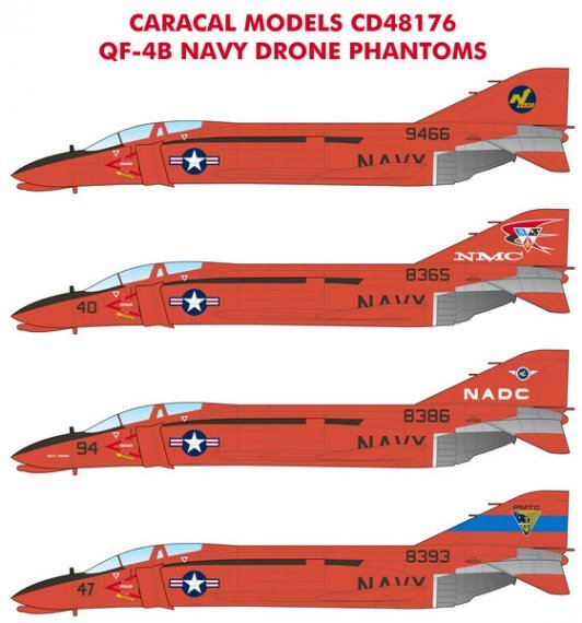 1/48 McDonnell QF-4B Navy Drone Phantoms