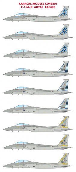 1/48 McDonnell F-15A/B Adtac Eagles