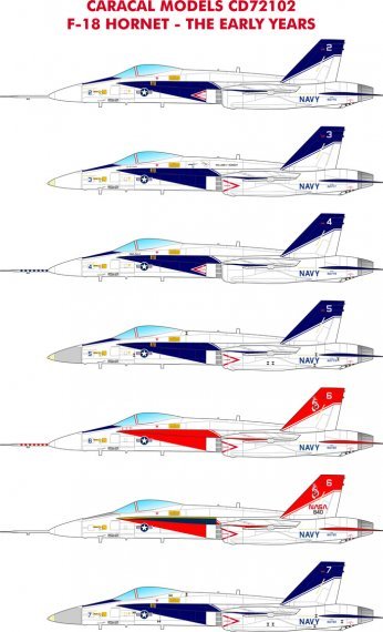 1/72 F-18 Hornet The Early Years