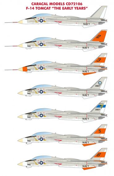 1/72 Grumman F-14 Tomcat The Early Years