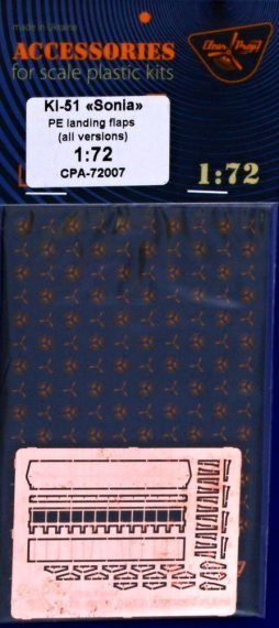 1/72 Ki-51 Sonia Landing flaps