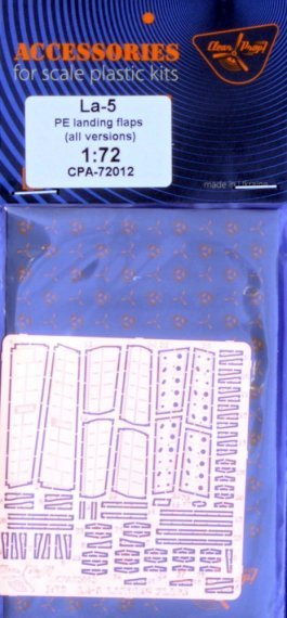 1/72 La-5 PE landing flaps