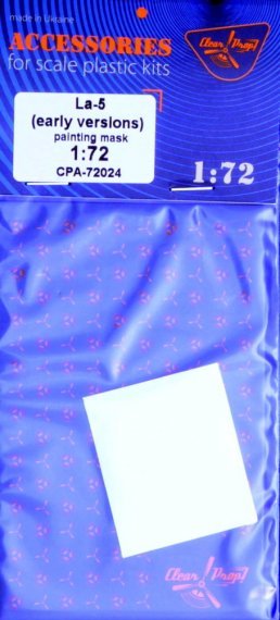 1/72 La-5 early Painting mask