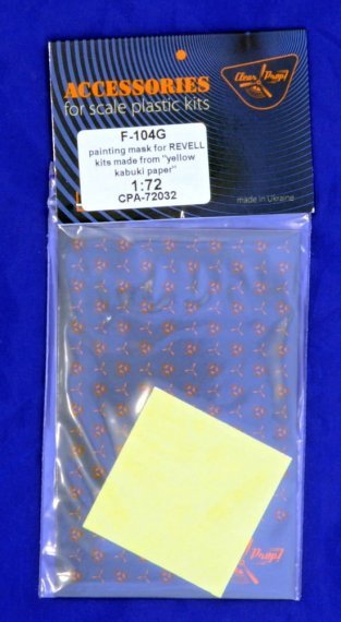 1/72 F-104G Painting mask