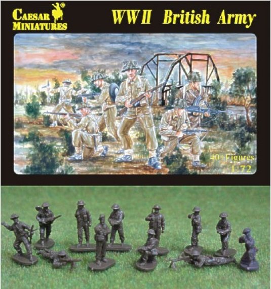 Caesar Miniatures Arm�e Britannique WWII 1/72