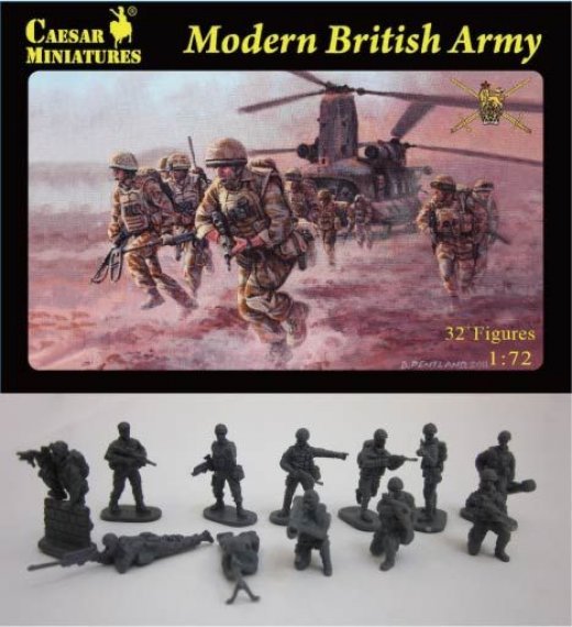 1/72 Modern British Army