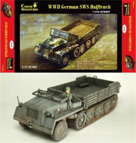 Caesar Miniatures sWS Schwere Wehrmachtschlepper 1/72