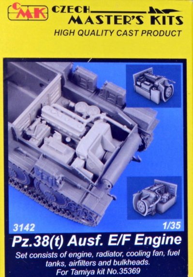 1/35 Pz.38 Ausf. E/F Engine set