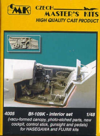 1/48 Messerschmitt Bf-109K interior set