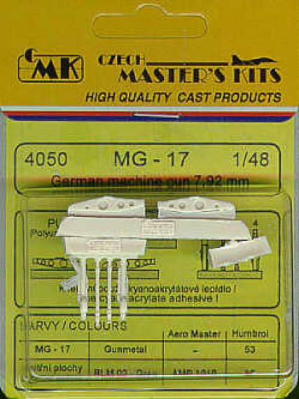 1/48 Mg 17 German machine gun Usually 8.80. Special Hobby sold o