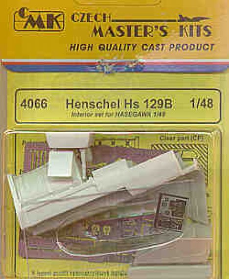 1/48 Henschel Hs-129B interior set