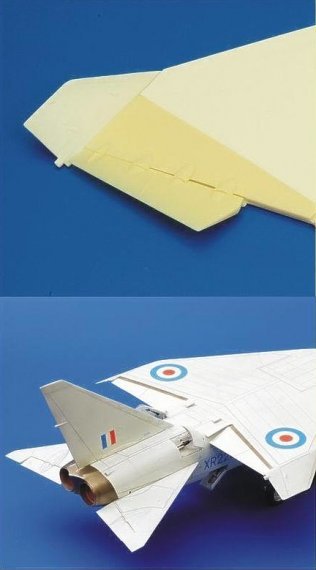 1/48 Bac TSR-2 Control surfaces set