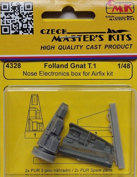 1/48 Folland Gnat T.1  Nose Electronic box