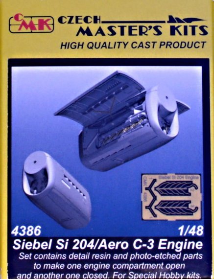 1/48 Siebel Si 204/Aero C-3 Engine set