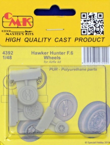 1/48 Hawker Hunter F.6 Wheels
