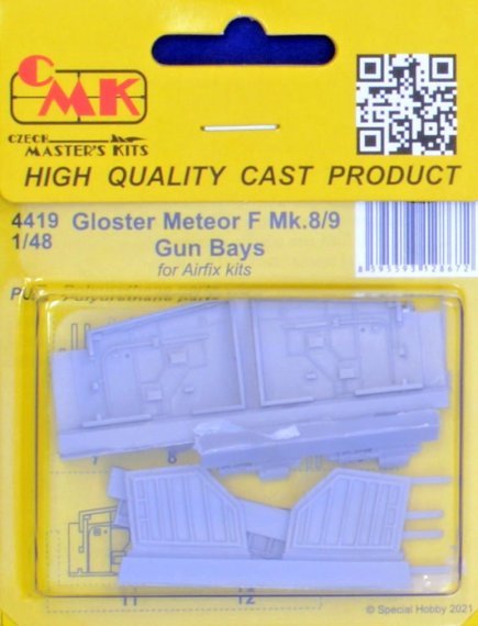 1/48 Gloster Meteor F Mk.8/9 Gun Bays