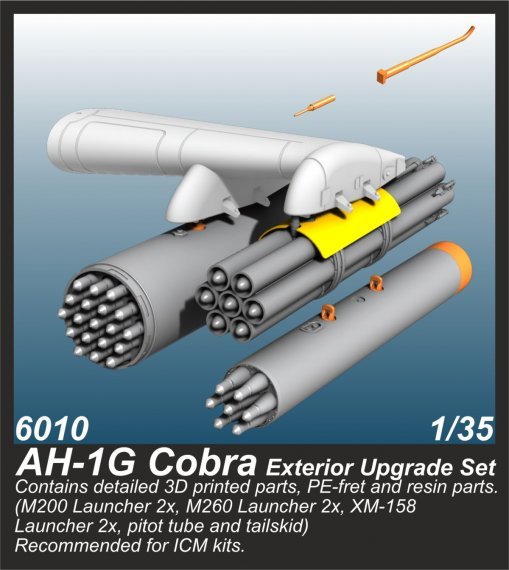 1/35 AH-1G Cobra Exterior Upgrade Set