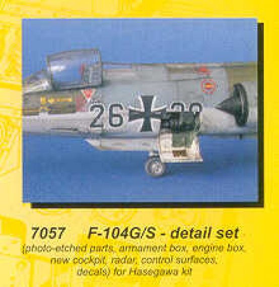 CMK 1/72 D�tails F-104G/F-104S pour Hasegawa