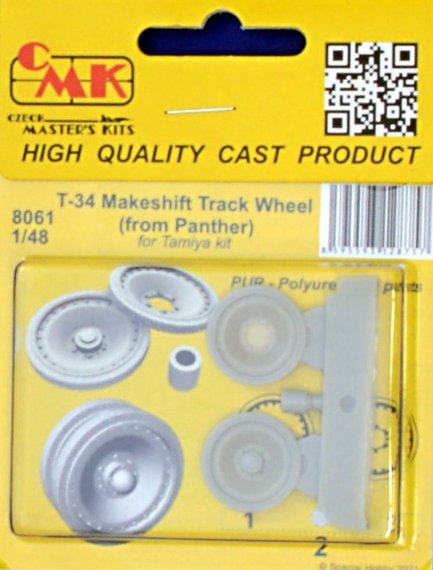 1/48 T-34 Makeshift Track Wheel from Panther