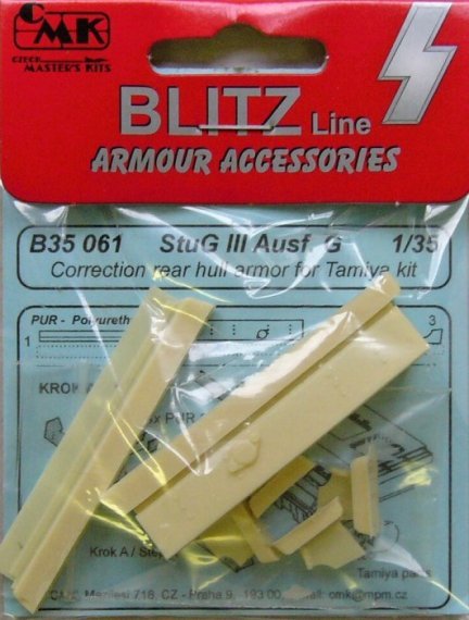 1/35 StuG III Ausf.G  rear hull armor (TAM)