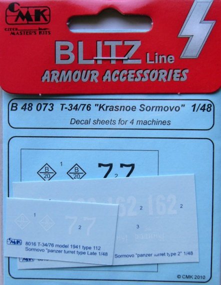 1/48 T-34/76 'Krasnoe Sormovo' (decals)