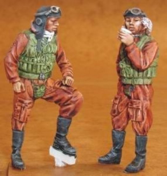 1/32 Japanese Navy Pilots x 2 WWII