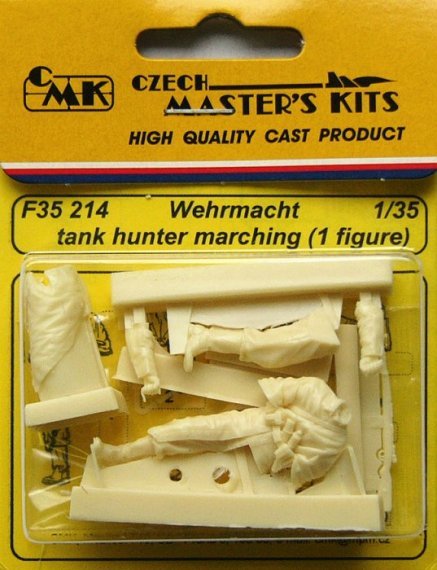 1/35 Wehrmacht tank hunter marching (1 fig.)