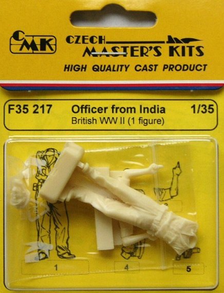 1/35 British Officer from India WWII (1 fig.)