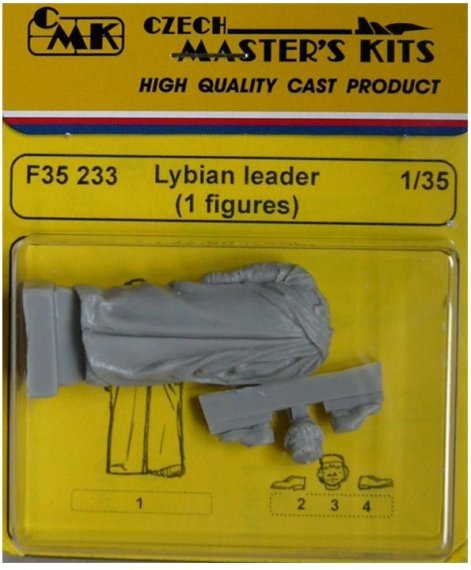 1/35 Lybian leader (1 figure)