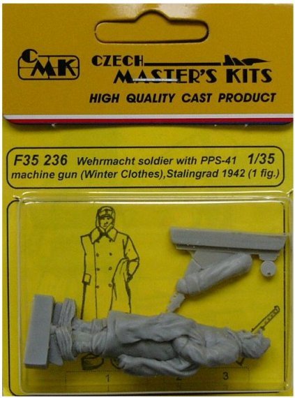 1/35 Wehrmacht soldier w/ PPS-41, 1942 (1 figure)
