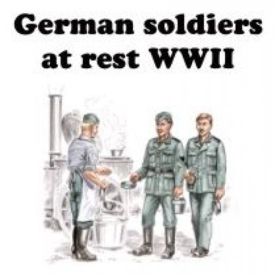 1/72 German WWII soldiers WWII