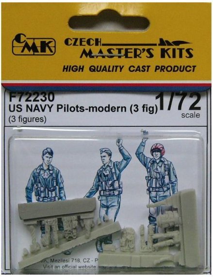 1/72 US NAVY Pilots  modern (3 fig.)