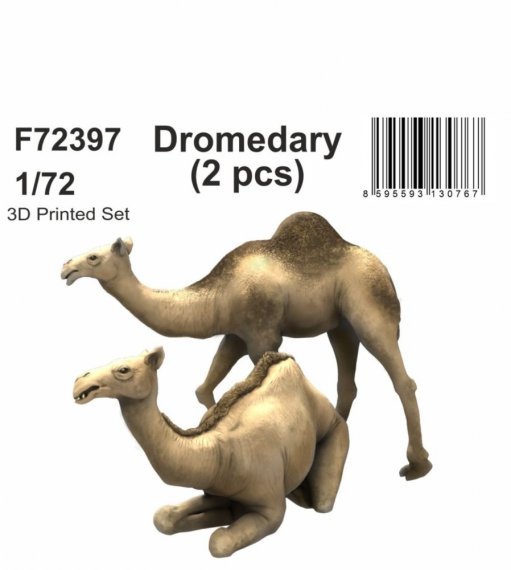 1/72 Dromedary, 2 pcs.