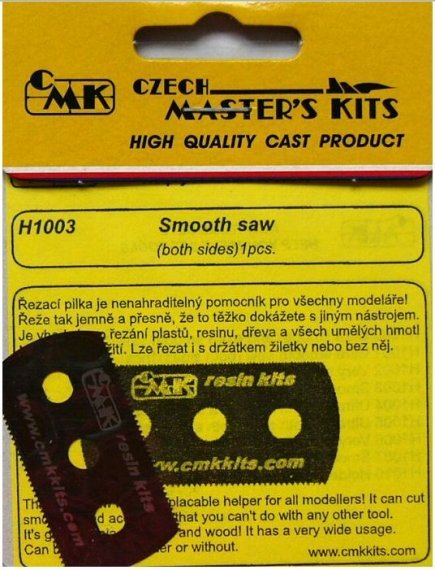 Smooth saw (both sides) 1pc.