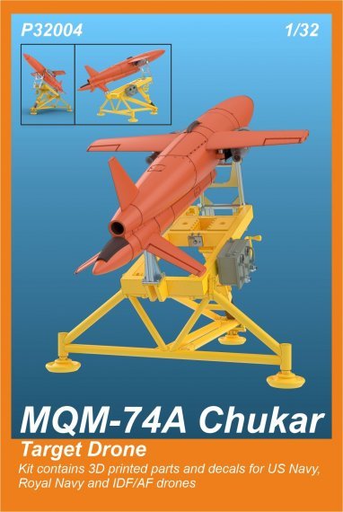 1/32 MQM-74A Chukar Target Drone Detailed 3D printed kit