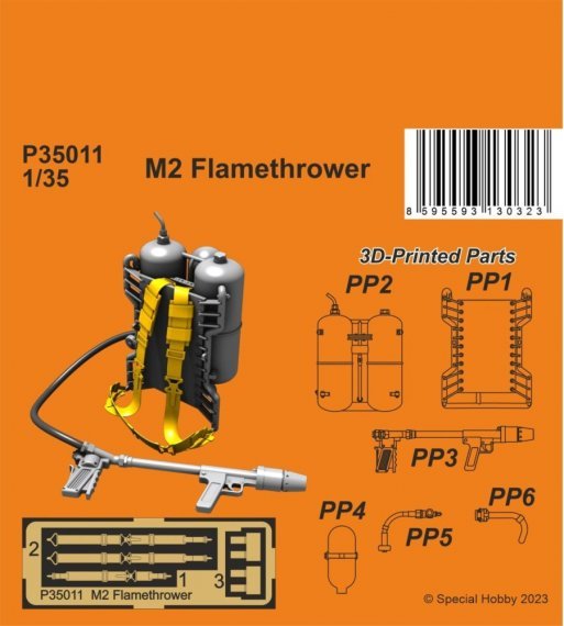 1/35 M2 Flamethrower