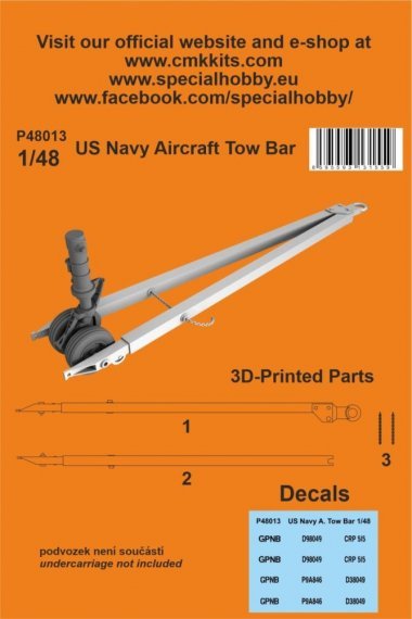 1/48 US Navy Aircraft Tow Bar