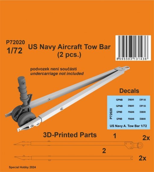 1/72 US Navy Aircraft Tow Bar