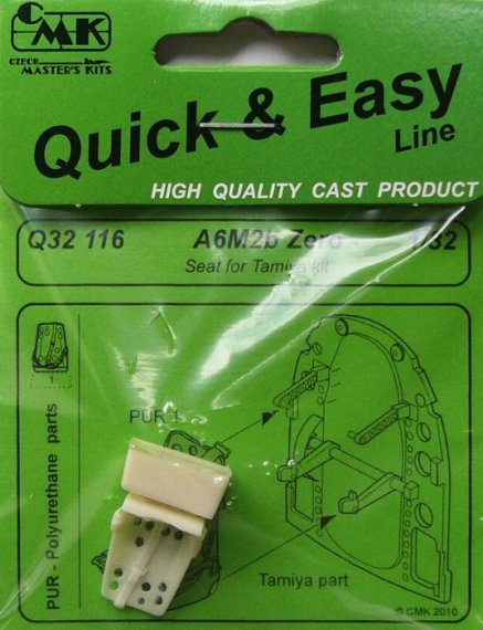 1/32 A6M2b Zero  Seat (TAM)