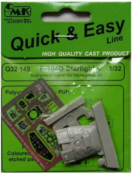 1/32 F-104G Starfighter  Instrument panel (HAS)