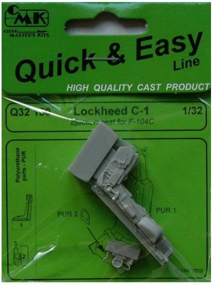 1/32 Lockheed C-1 Ejection seat for F-104C