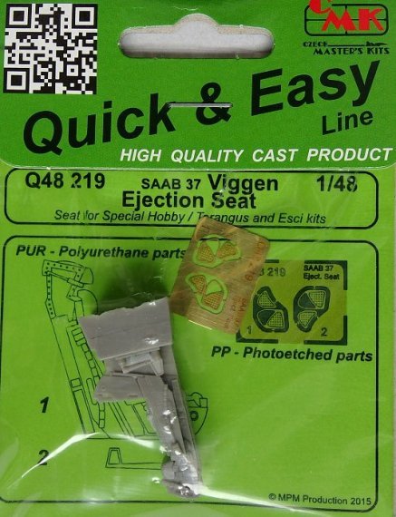 1/48 Saab JA-37 Viggen Ejection Seat