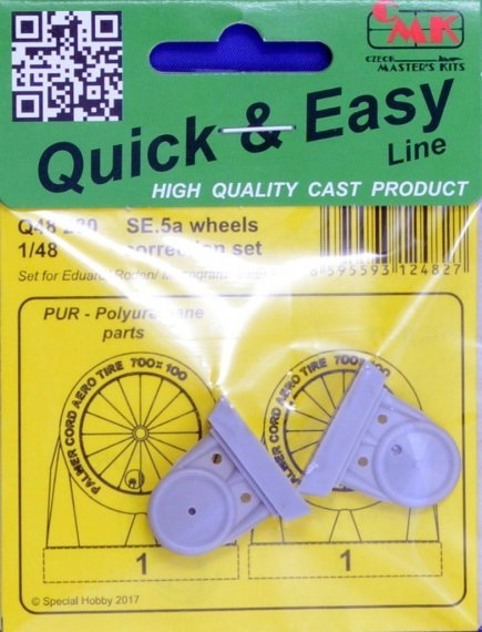 1/48 SE.5a wheels correction set
