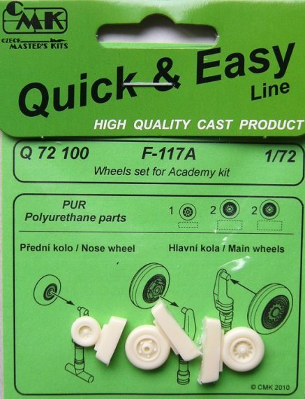 1/72 F-117A Wheels (ACAD)