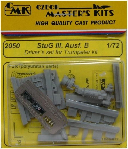 1/72 StuG III. Ausf.B  Driver's set (TRUMP)